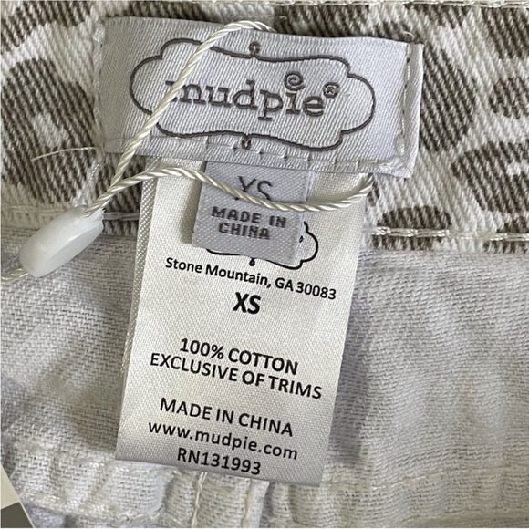 Mudpie Leopard Windsor Button Fly Skirt - Picture 3 of 6